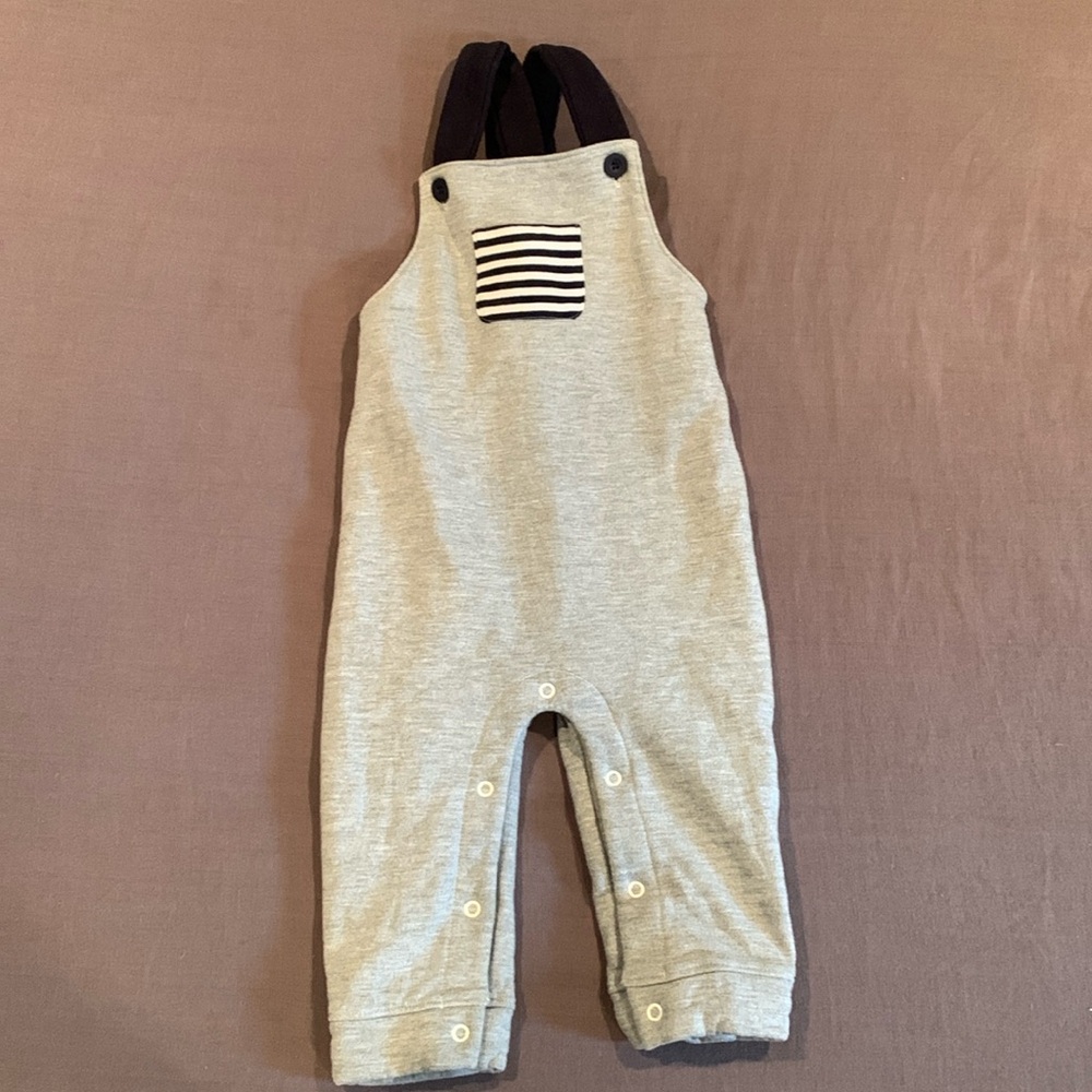 Bella Bliss sweatshirt material overalls